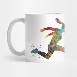 Girl Soccer Player Mug